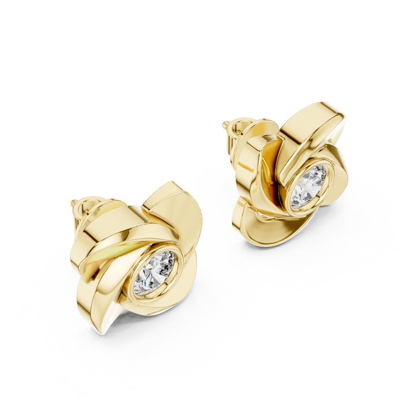 Earring ER-0021@7 - Yellow Gold - Image