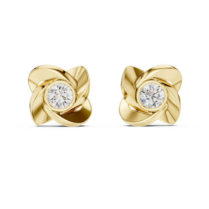Earring ER-0021@7 - Yellow Gold - Image