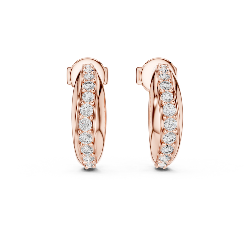 Earring ER 409@7 - Rose Gold - Image