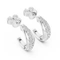 Earring ER 409@7 - White Gold - Image