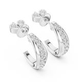 Earring ER 409@7 - White Gold - Image