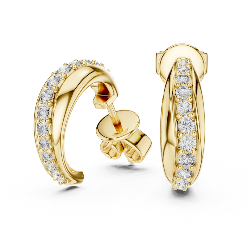 Earring ER 409@7 - Yellow Gold - Image
