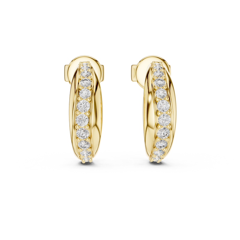 Earring ER 409@7 - Yellow Gold - Image
