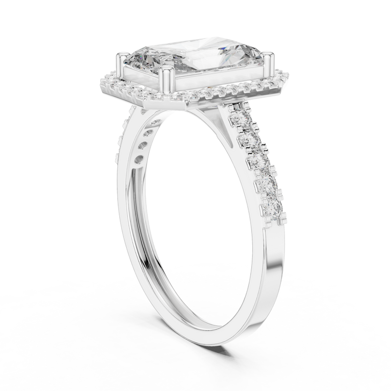 Ladies Ring FDF@7 - White Gold - Image