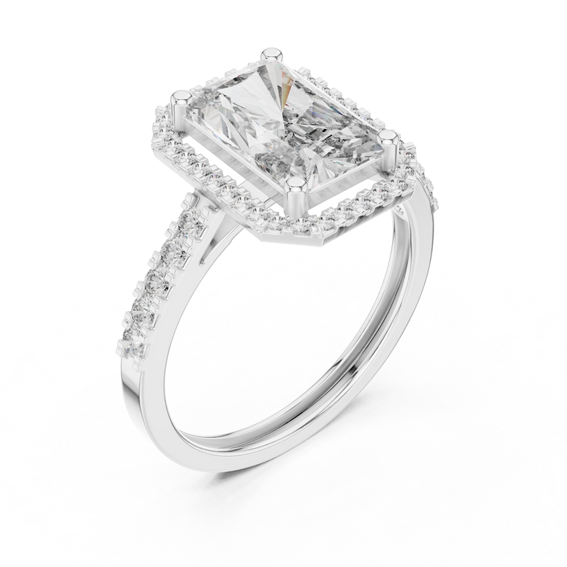 Ladies Ring FDF@7 - White Gold - Image