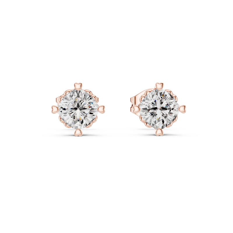 Earring GER-0355@7 - Rose Gold - Image