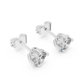 Earring GER-0355@7 - White Gold - Image