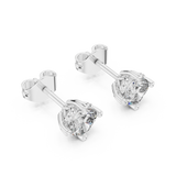 Earring GER-0355@7 - White Gold - Image
