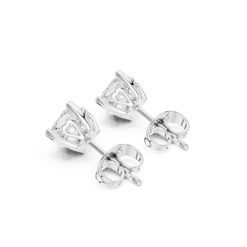 Earring GER-0355@7 - White Gold - Image