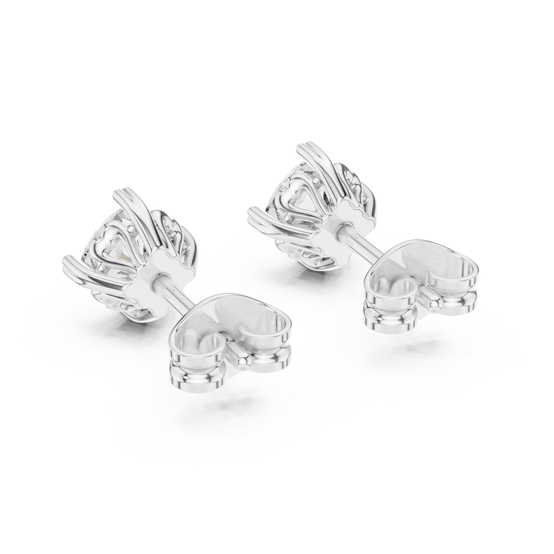 Earring GER-0355@7 - White Gold - Image
