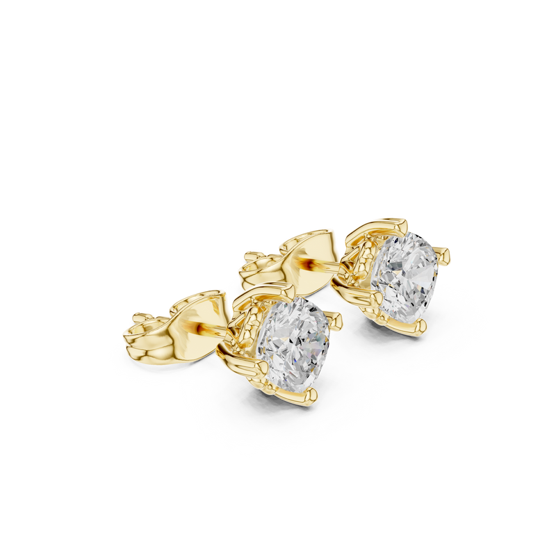 Earring GER-0355@7 - Yellow Gold - Image