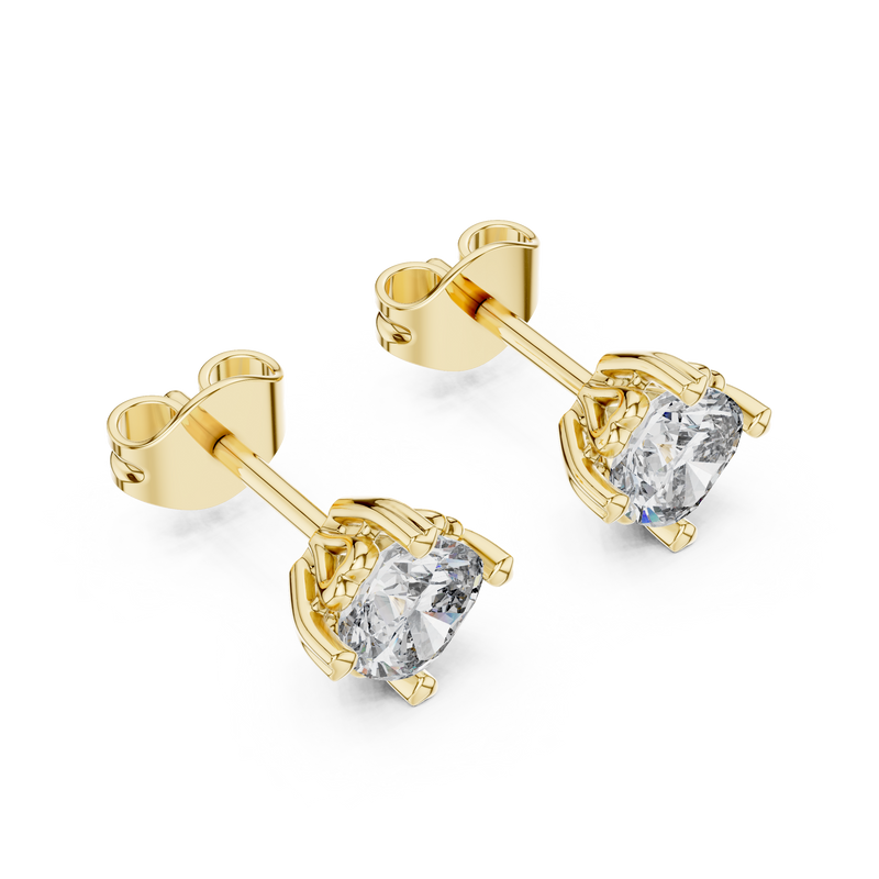 Earring GER-0355@7 - Yellow Gold - Image