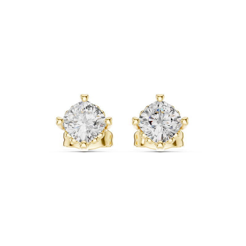 Earring GER-0355@7 - Yellow Gold - Image