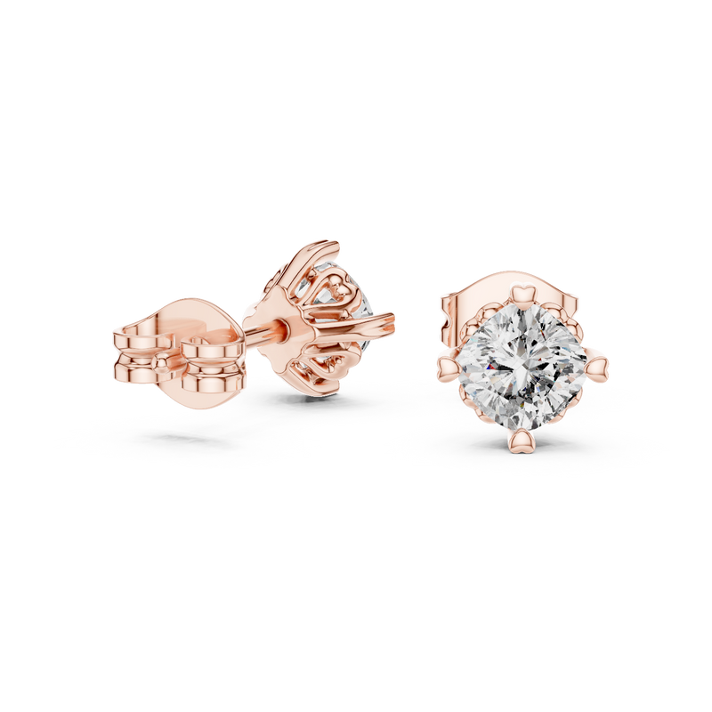 Earring GER-0355@7 - Rose Gold - Image
