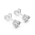 Earring GER-0356 - White Gold - Image