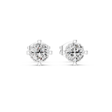 Earring GER-0356 - White Gold - Image