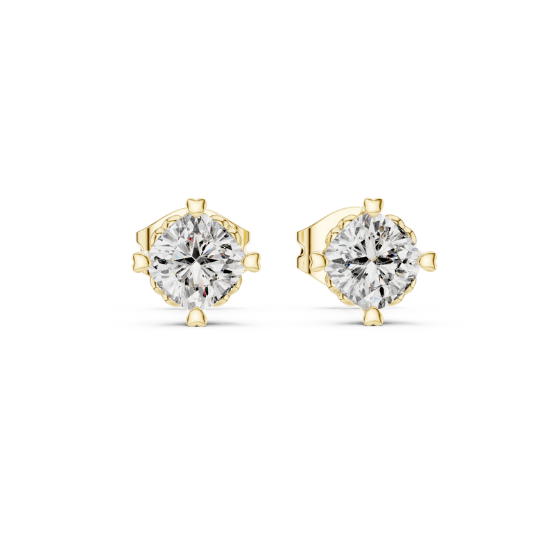 Earring GER-0356 - Yellow Gold - Image