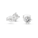 Earring GER-0356 - White Gold - Image