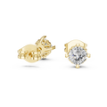 Earring GER-0356 - Yellow Gold - Image