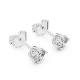 Earring GER-0357@7 - White Gold - Image
