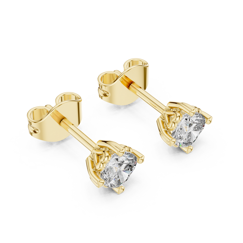 Earring GER-0357@7 - Yellow Gold - Image