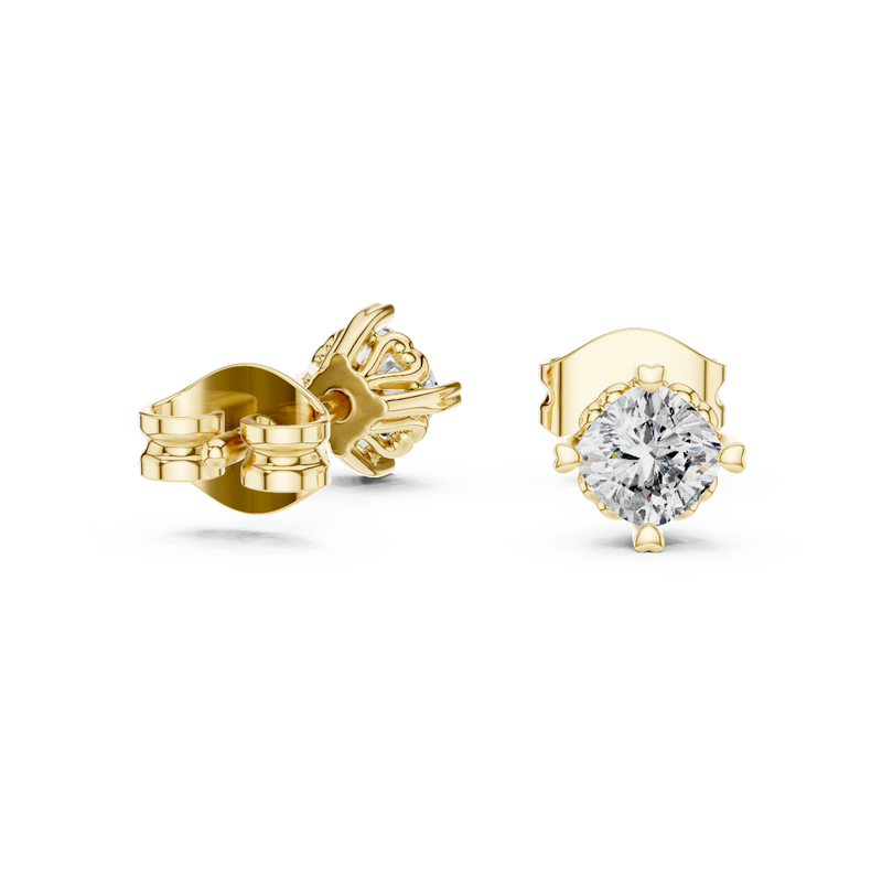 Earring GER-0357@7 - Yellow Gold - Image
