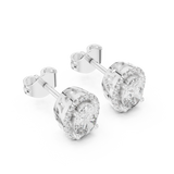 Earring GER-0358@7 - White Gold - Image