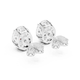 Earring GER-0358@7 - White Gold - Image