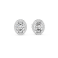 Earring GER-0358@7 - White Gold - Image