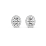 Earring GER-0358@7 - White Gold - Image