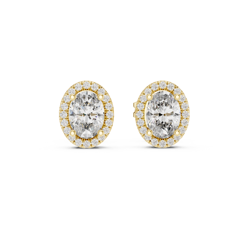 Earring GER-0358@7 - Yellow Gold - Image