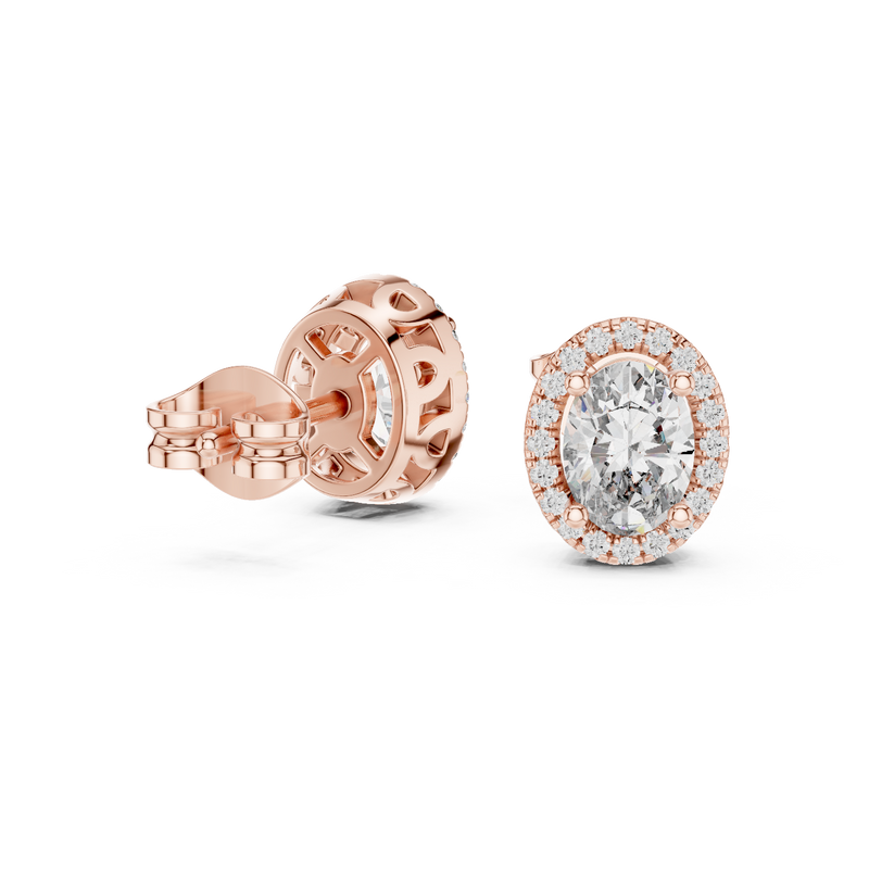 Earring GER-0358@7 - Rose Gold - Image