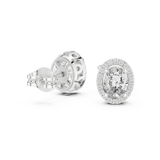 Earring GER-0358@7 - White Gold - Image