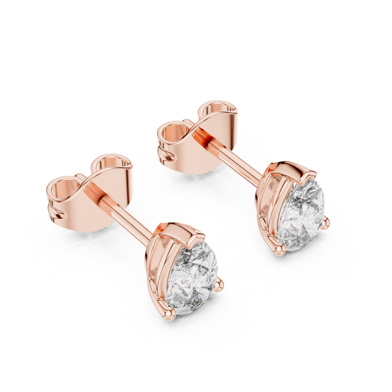 Earring GER-0359@7 - Rose Gold - Image