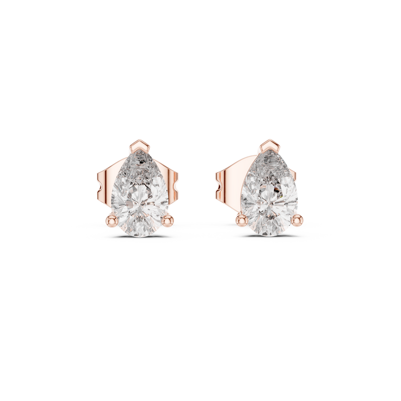 Earring GER-0359@7 - Rose Gold - Image