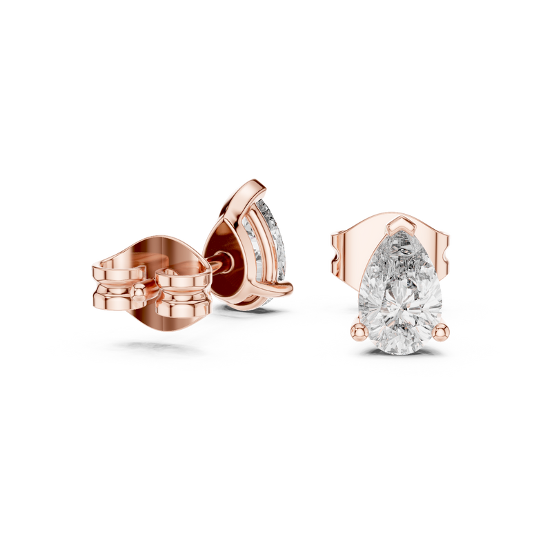 Earring GER-0359@7 - Rose Gold - Image