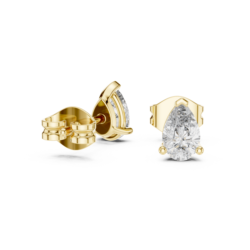 Earring GER-0359@7 - Yellow Gold - Image