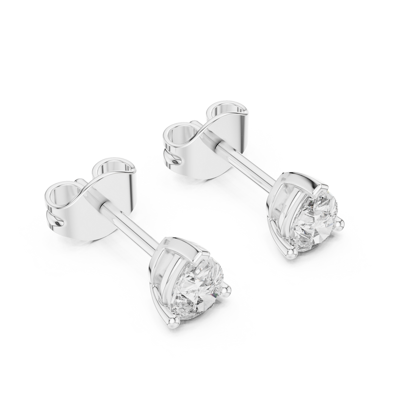 Earring GER-0360@7 - White Gold - Image