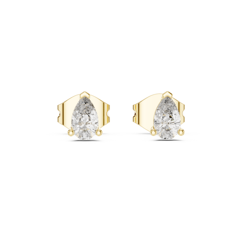Earring GER-0361@7 - Yellow Gold - Image