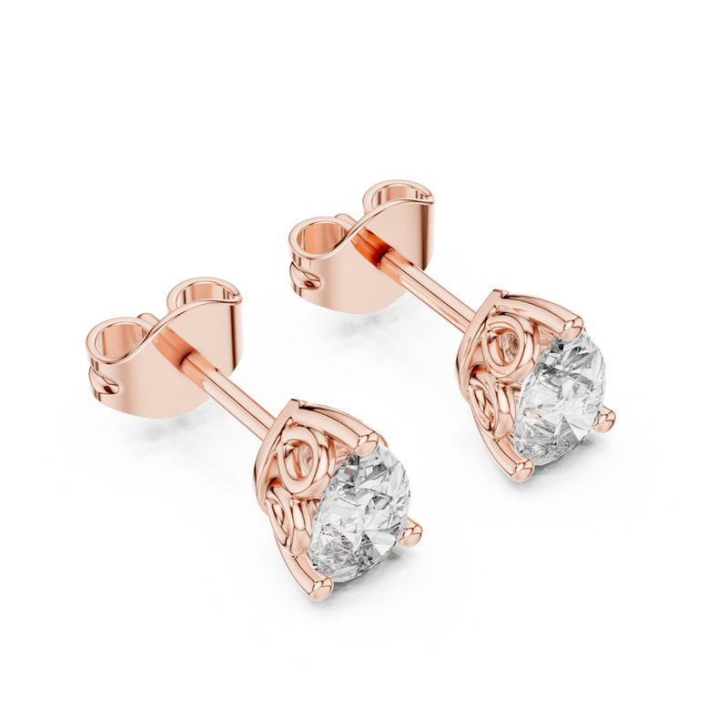 Earring GER-0362@7 - Rose Gold - Image