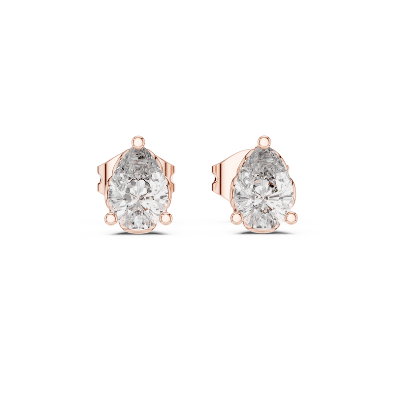 Earring GER-0362@7 - Rose Gold - Image