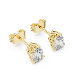 Earring GER-0362@7 - Yellow Gold - Image