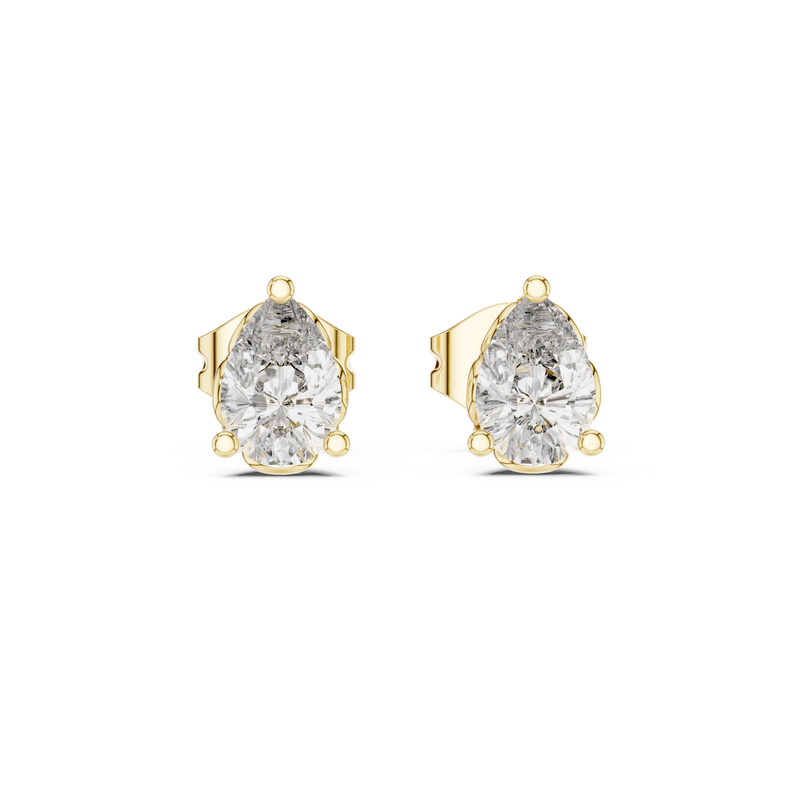 Earring GER-0362@7 - Yellow Gold - Image