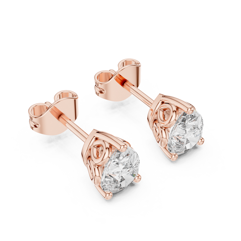 Earring GER-0363@7 - Rose Gold - Image