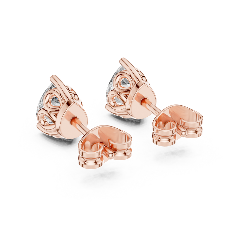 Earring GER-0363@7 - Rose Gold - Image