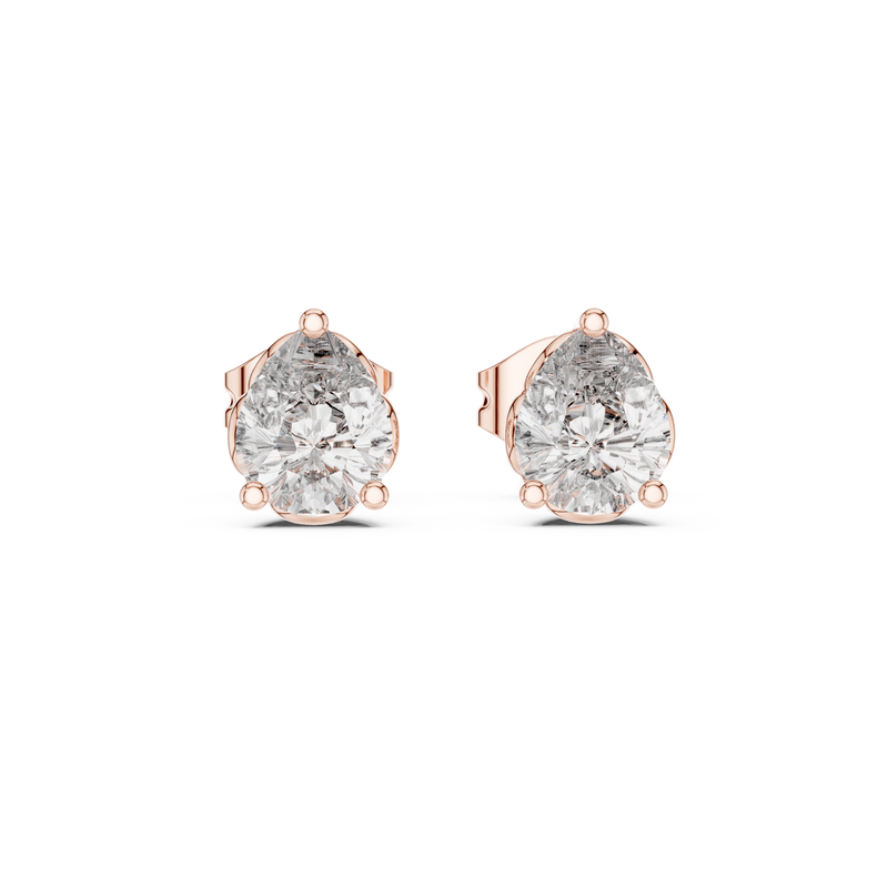 Earring GER-0363@7 - Rose Gold - Image