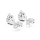 Earring GER-0363@7 - White Gold - Image