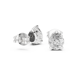 Earring GER-0363@7 - White Gold - Image