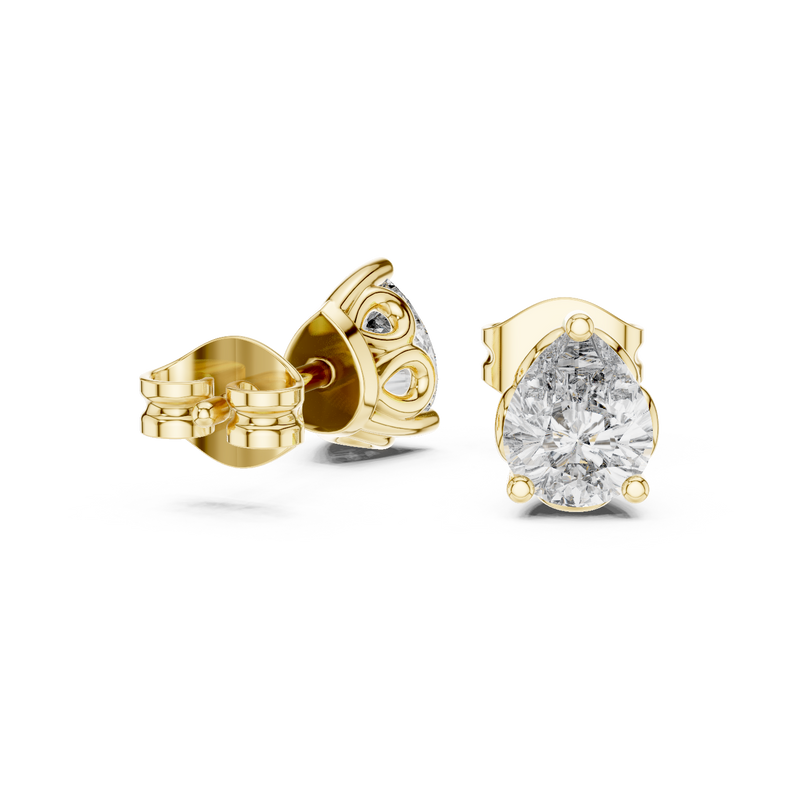 Earring GER-0363@7 - Yellow Gold - Image