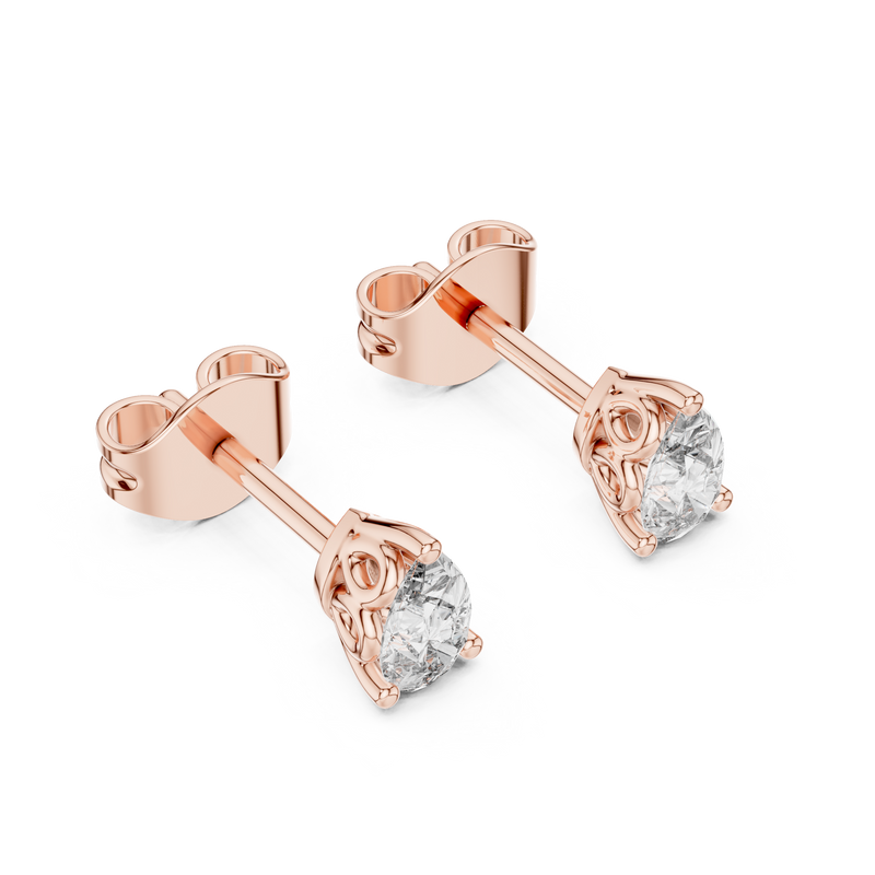 Earring GER-0364@7 - Rose Gold - Image
